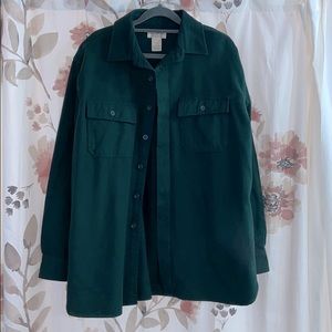 L.L. bean heavy duty button up